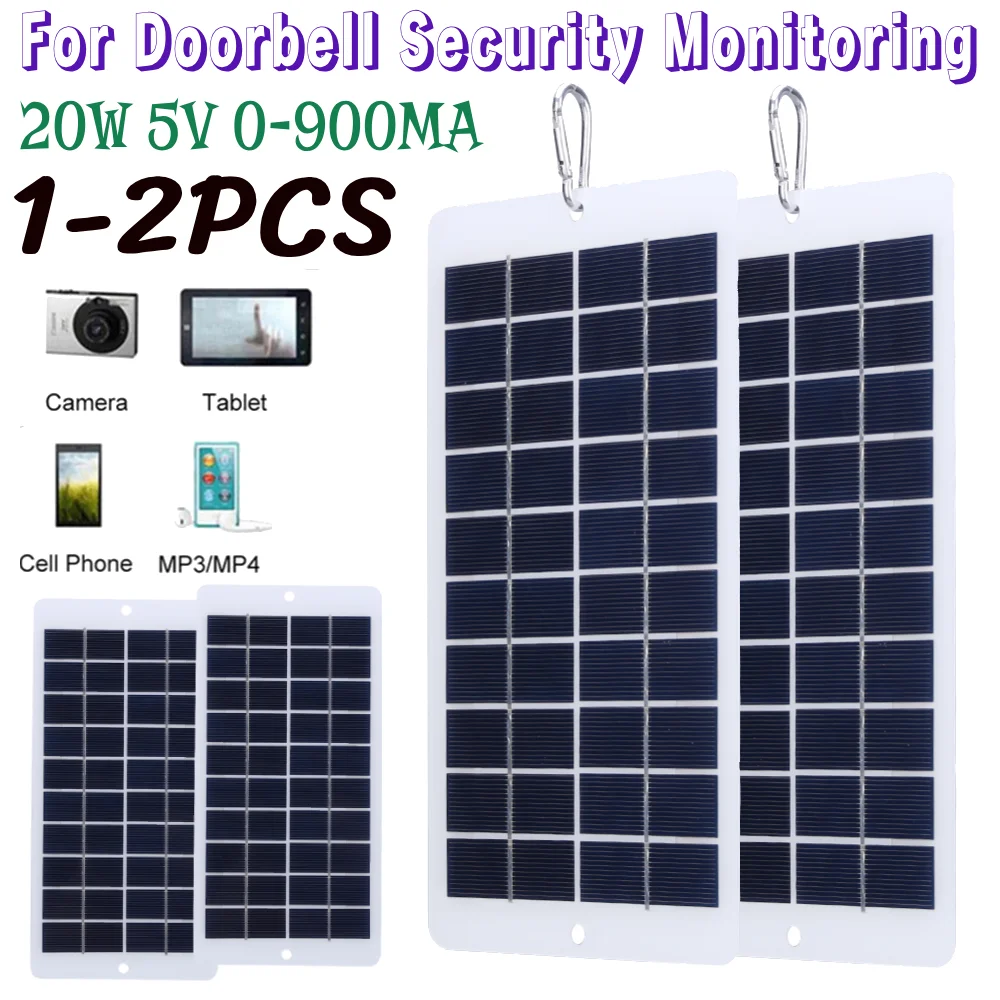 20W 5V Solar Battery Charger 2
