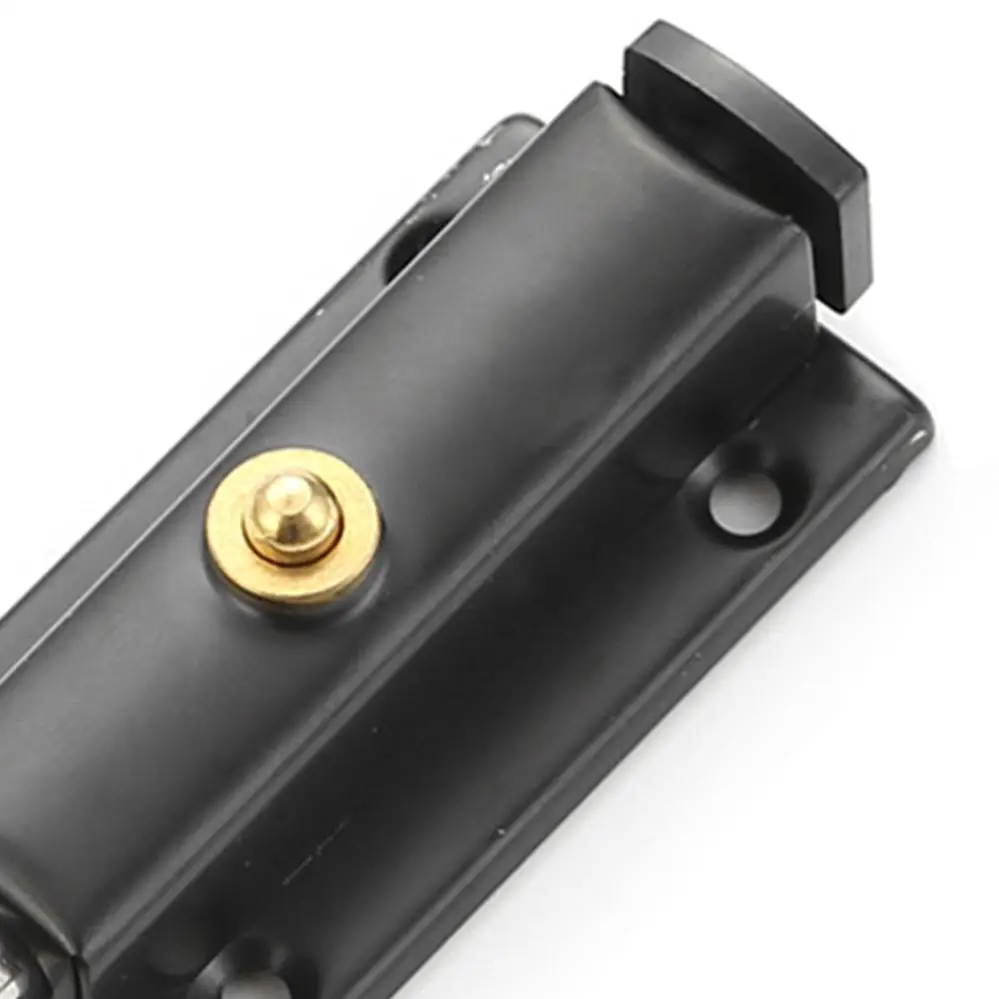 3 Inch Stainless Steel Automatic Spring Door Latch Bolt Anti-theft Security Button Open Self-elastic Lock Door Hardware door latch