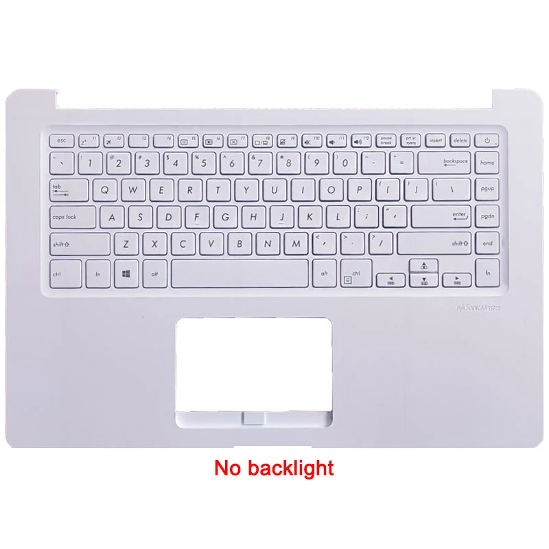 Palm Resto Teclado para Asus S15 S510ua S5100u S510ua X510ua A510u Portátil Capa Superior Case - Imagem 3