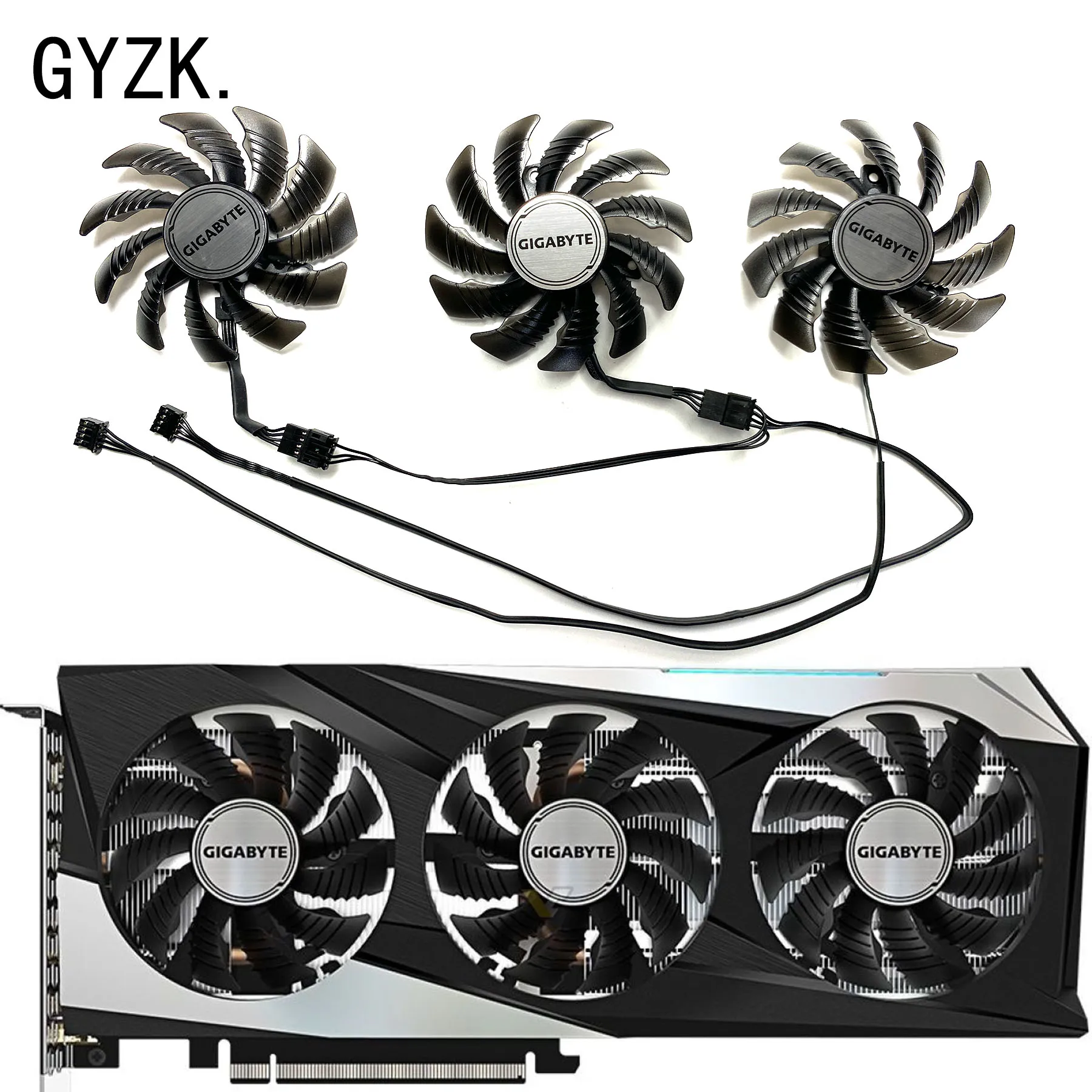 Gigabyte-substituição da Placa Gráfica Geforce Rtx3050 3060 3060ti Gaming oc Pld08010s12hh Novo