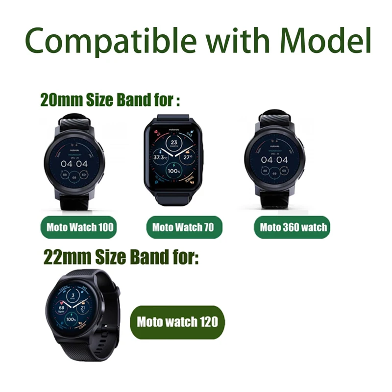 Elegant Milanese Loop Magnetic Metal Bracelet Strap - 20mm 22mm