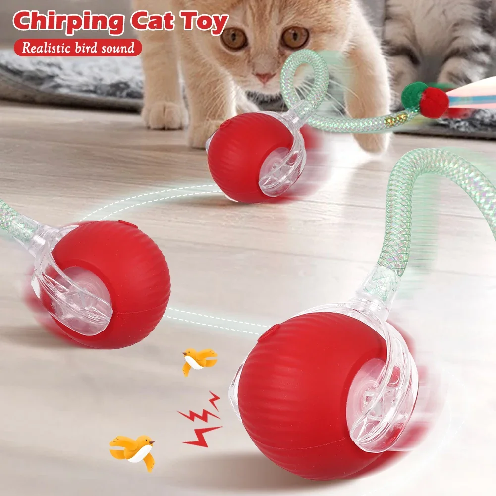Juguete Bola Interactiva Automática Eléctrica Recargable para Gatos y Gatitos | Diversión Garantizada - Image 3