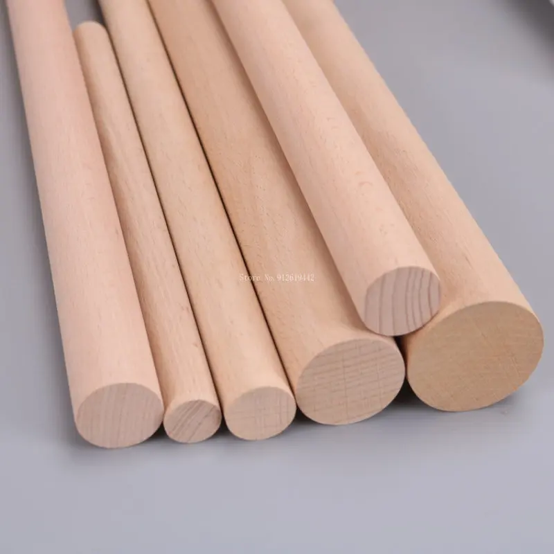 diy small wooden stick solid wood mast round wooden stick round wooden stick  wooden round stick