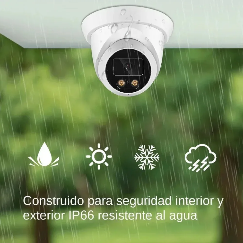 New 4K 8MP IP Camera Audio Outdoor AHD H.265 Onvif Wide Angle 2.8mm AI Color Night Vision Home CCTV Video Surveillance Security 3