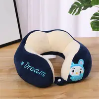 Household Neck Protection Detachable Washable Neck Pillow U-Shaped Pillow Cute Headrest Pillow Neck Car Sleeping Pillow 1