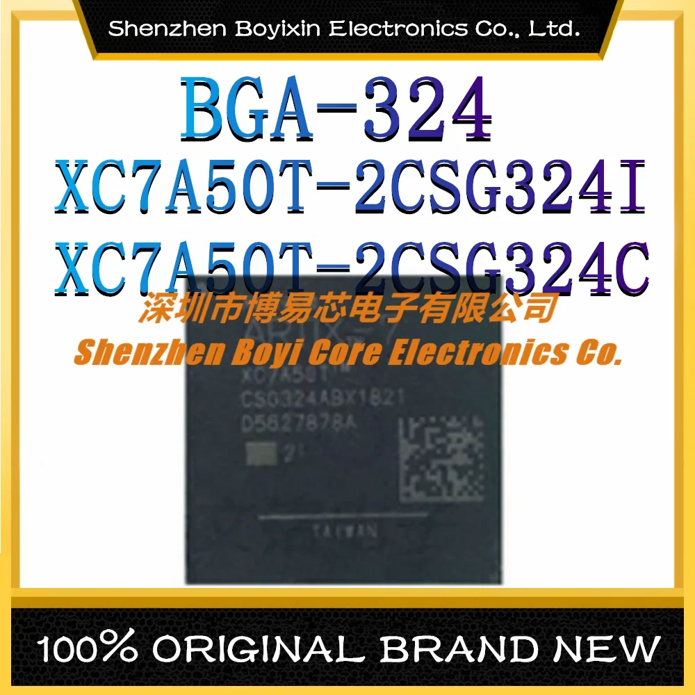 XC7A50T-2CSG324I XC7A50T-2CSG324C Package: BGA-324 Programmable Logic Device (CPLD/FPGA) IC chip