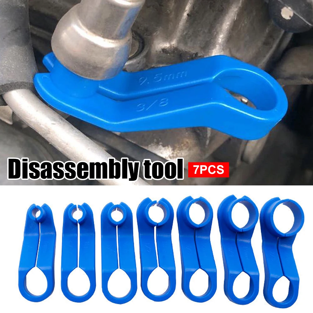 7PCS AC Fuel Line Disconnect Tool Air Conditioner Transmission Oil