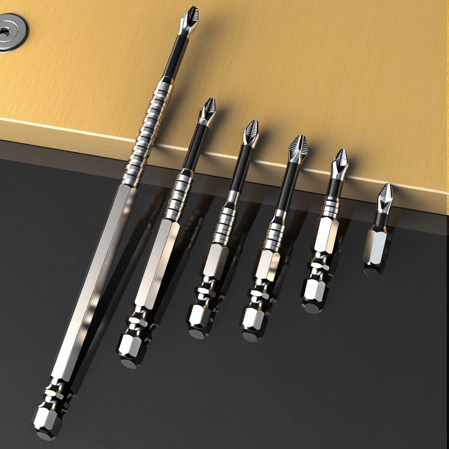 Embout Antidérapant De Haute Dureté, Lot Magnétique, Tête D'impact