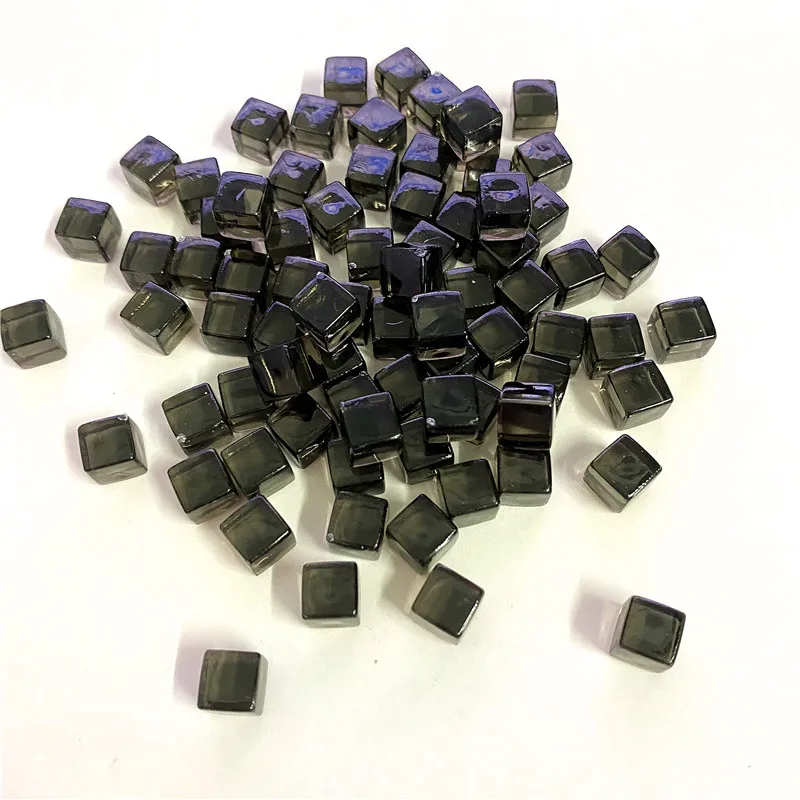 Set of 100 Clear Acrylic Dice