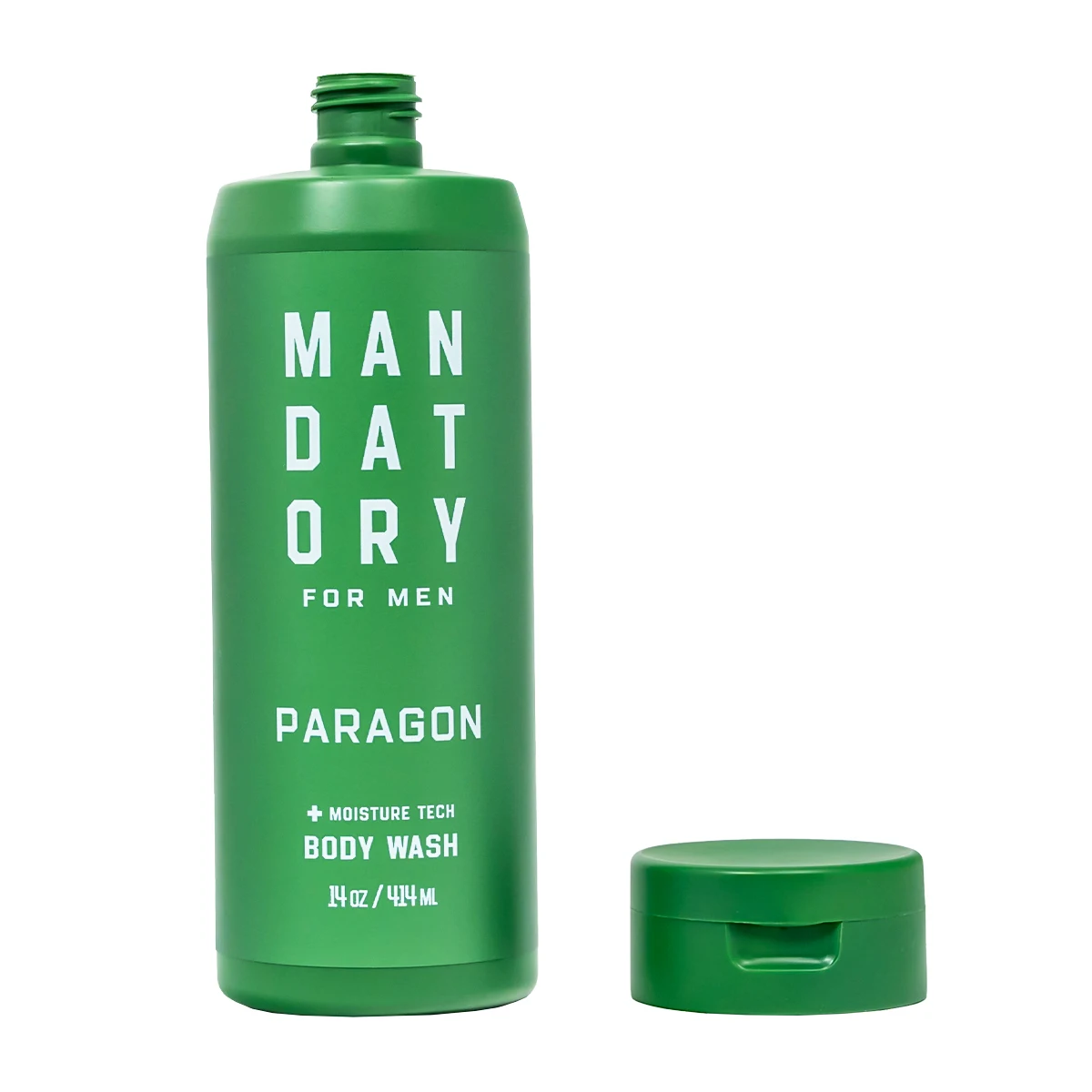 MANDATORY Men's Fragrance Set Gift Eau de Toillete Cologne Spray 2.0 Oz Body Wash 14 Oz Shower Gel 1 Pc Hair Scalp Massager