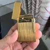 L2 Dupont lighter, classic brushed style, crisp sound lighter, top quality, men's gift, cigarette companion 4