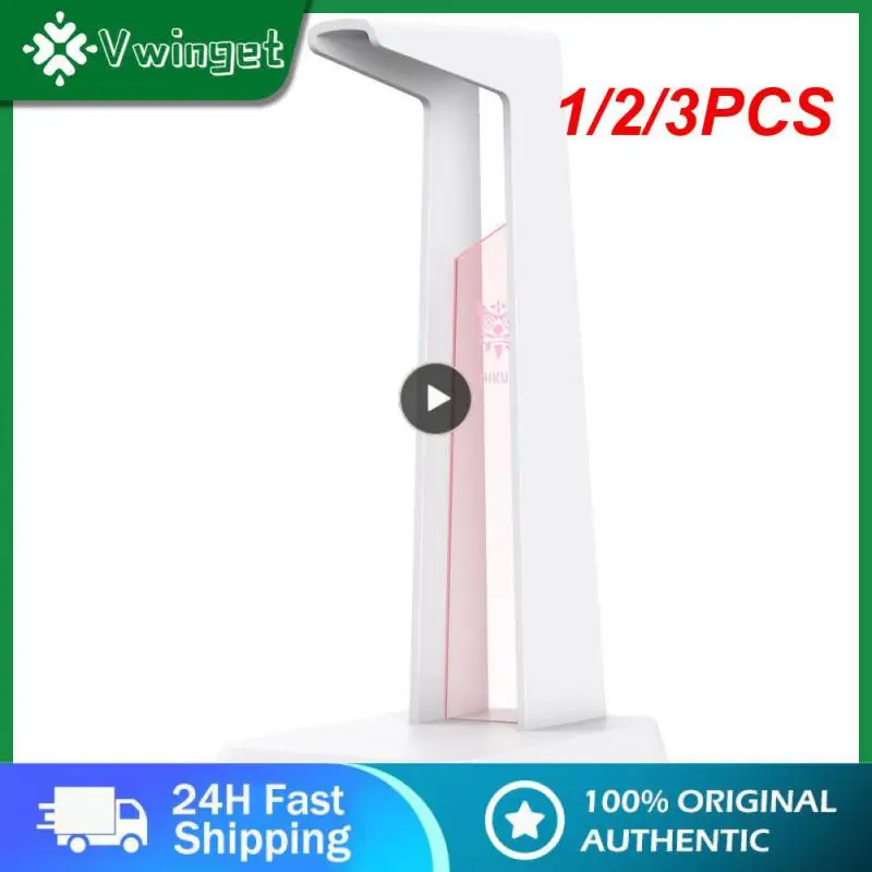 

1/2/3PCS Gaming Headphone Stand ST2 Computer Headset Stand Holder Desktop Display Luminous with 3 USB and 3.5mm AUX