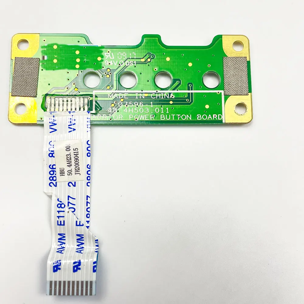 HP Compaq G70 G60 G50 Presario CQ50 CQ60 CQ70 laptop Power Button Board Cable 48.4H503.011 50.4AH23.001