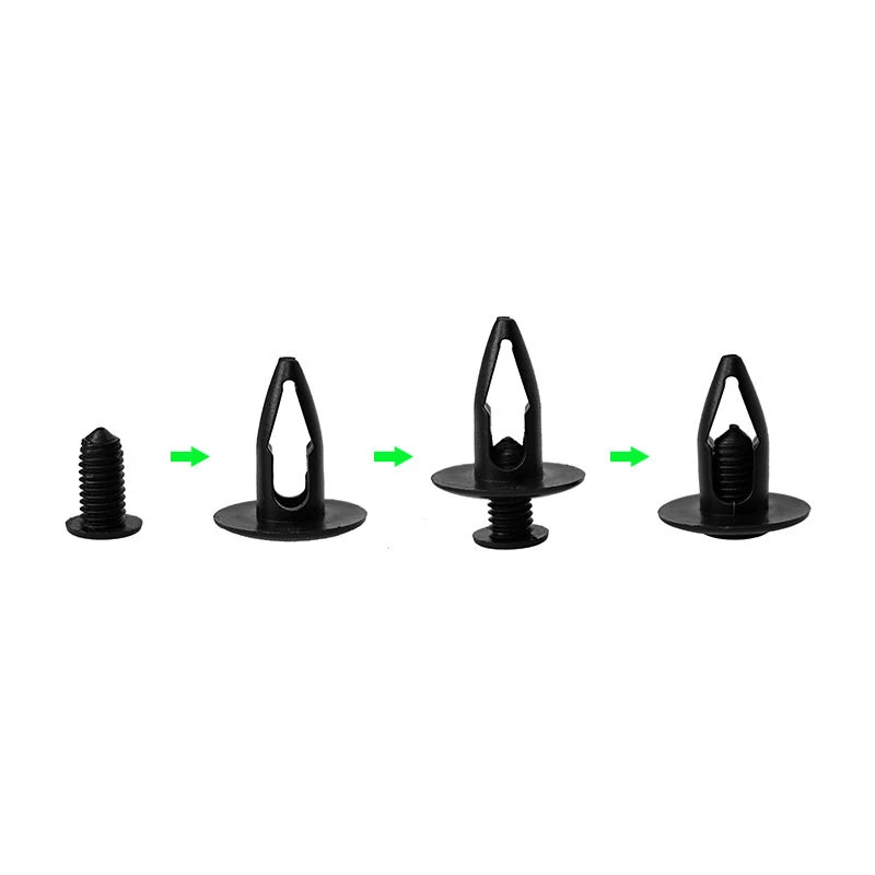 자동차 플라스틱 나일론 푸시 리테이너 확장 나사 리벳 클립, NA01-56145 63844-01A00 B35, 20 개