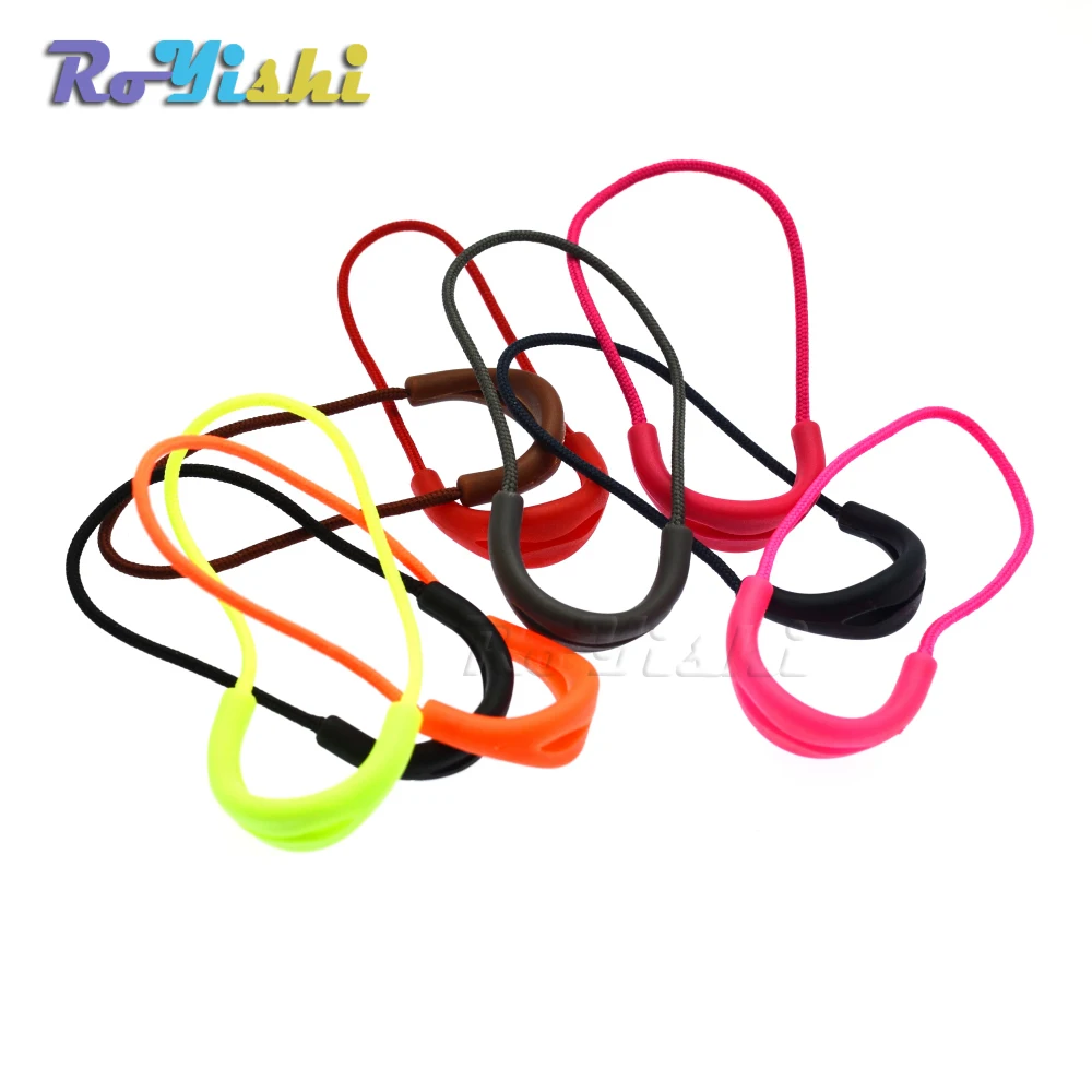 100pcs/pack Mix Color U Shape Cord Zipper Pull Strap Lariat For Apparel Accessories