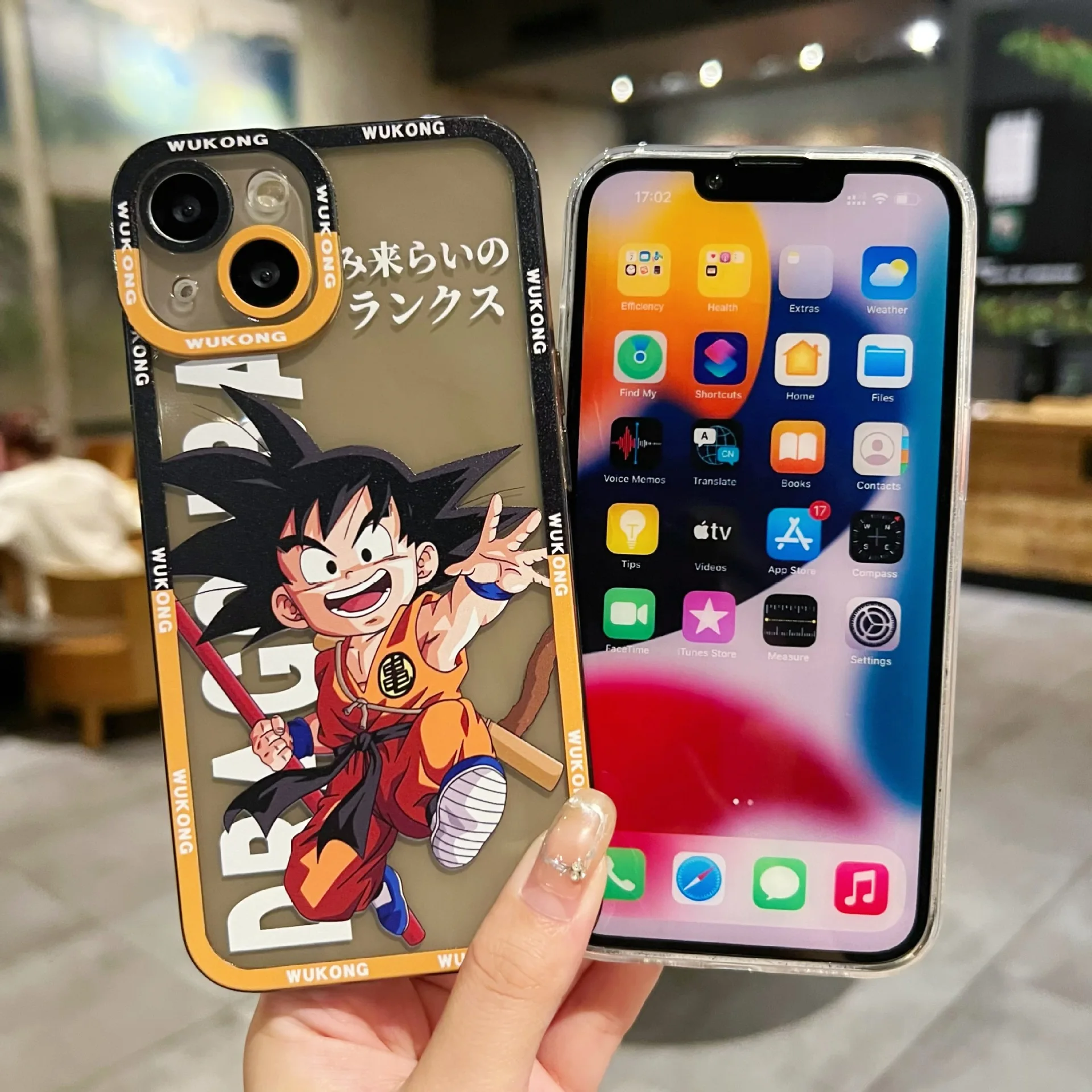 Capa De Celular Moda Anime Desenho Animado Bola De Dragão Escuro Super  Vegeta Goku iPhone 14 13 12 11 Pro MAX 14Plus 7 8 Plus X XR XS - Corre Que  Ta Baratinho