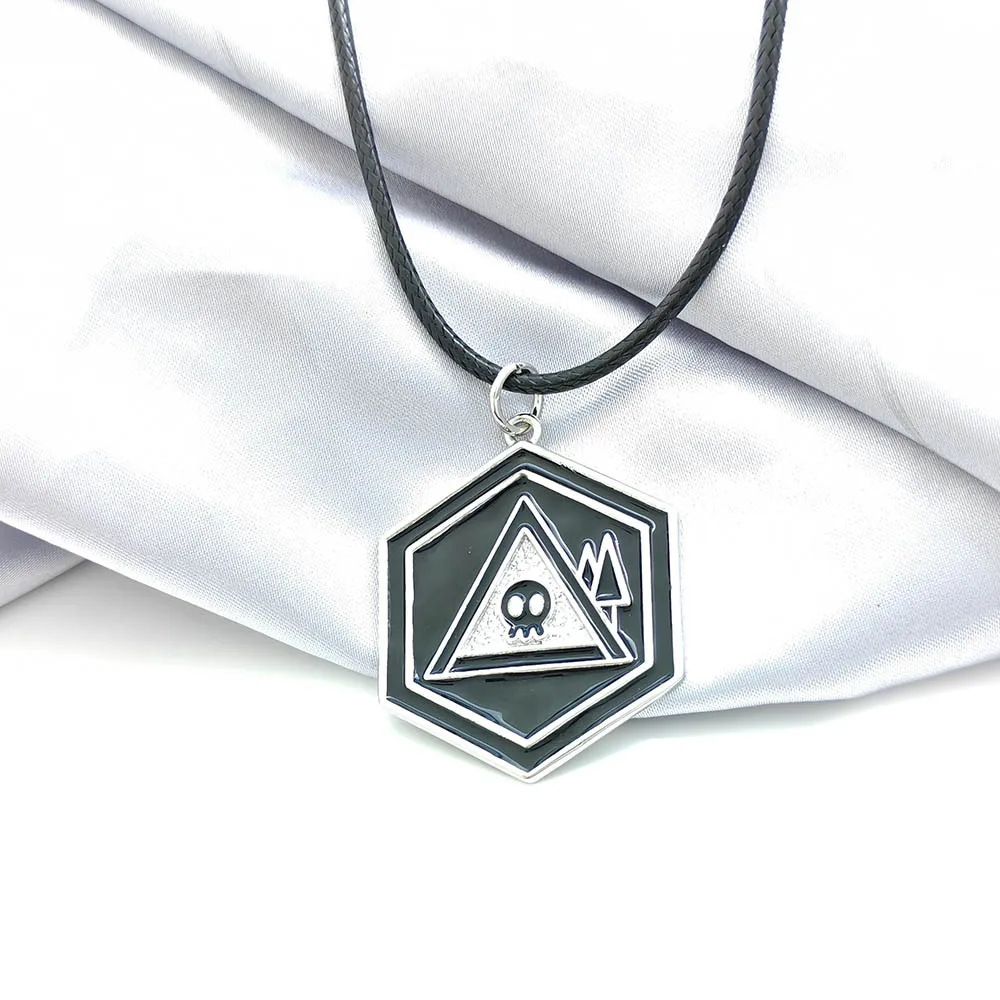 Murder and The Drones Necklace Classic Cartoon Periphery Enamel Pendant Necklace Jewelry Collection 4