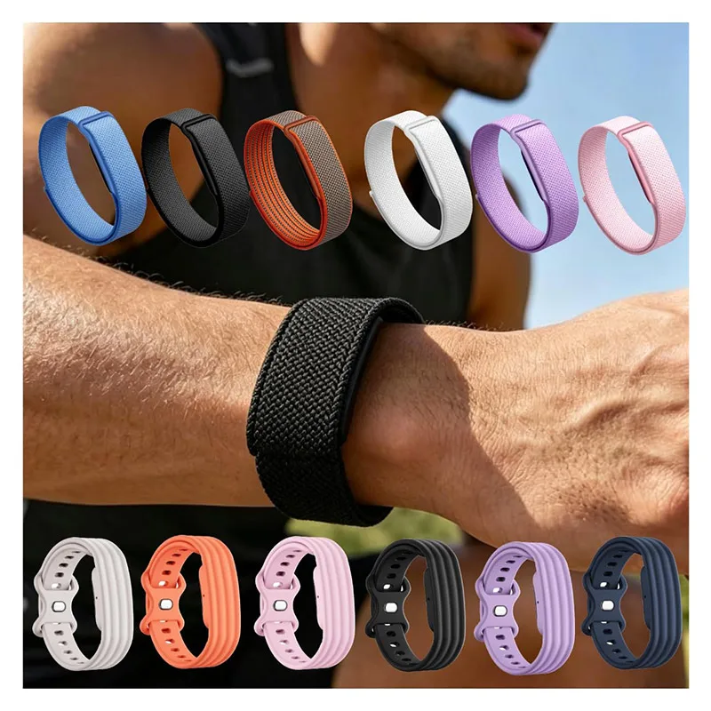 Nylon Braided Sports Watch Strap - Quick-Dry Breathable Wristband Accessories
