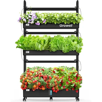 Hydroponic Growing System with LED Lights & WiFi Plug 1