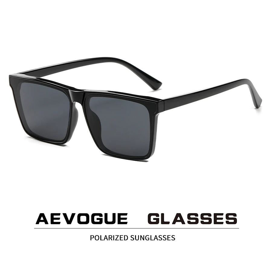 AEVOGUE Polarized Sunglasses Women Eyewear Fashion Glasses Sunglasses For Men Accessories Square Outdoor Unisex TR90 AE1232