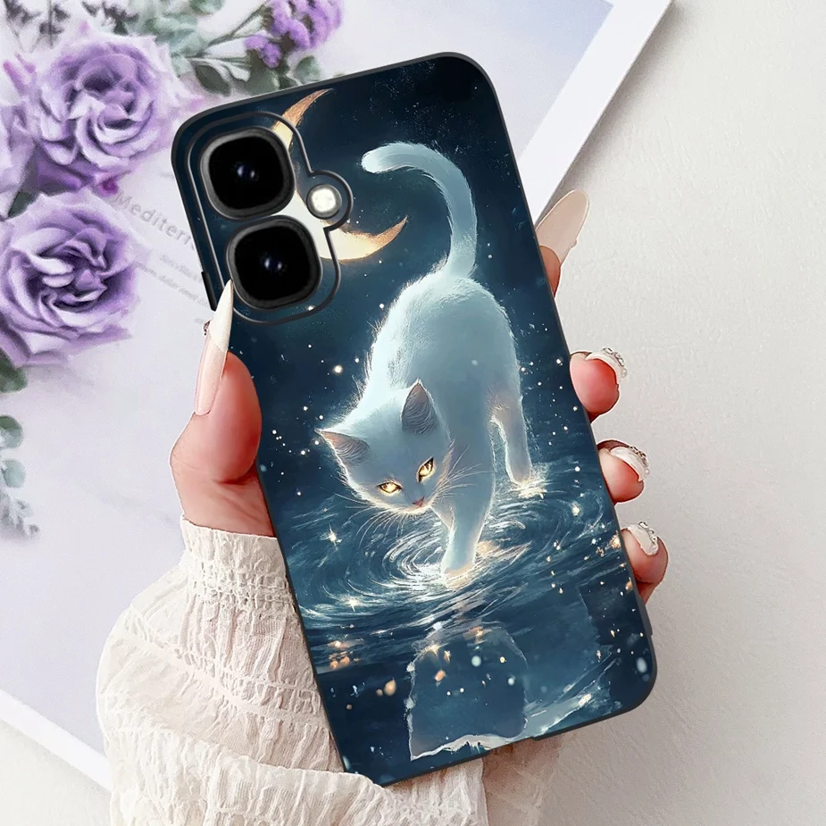 Stylish Painted Soft Silicone Phone Case for Infinix Smart 10 Series