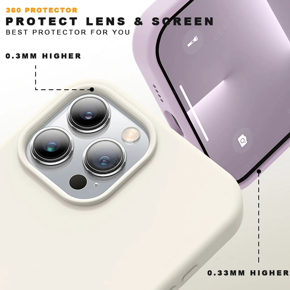 Magnetic Wrist Strap Phone Case with Liquid Silicone Lanyard and Magsafe Compatibility