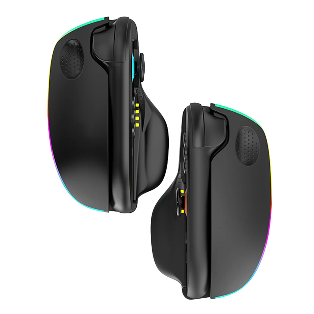 2/1Pair For Nintendo Switch 2 JoyCon Controller Mouse Grip Ergonomic Handle Holder Case Portable Game Mouse Shape Bracket Base