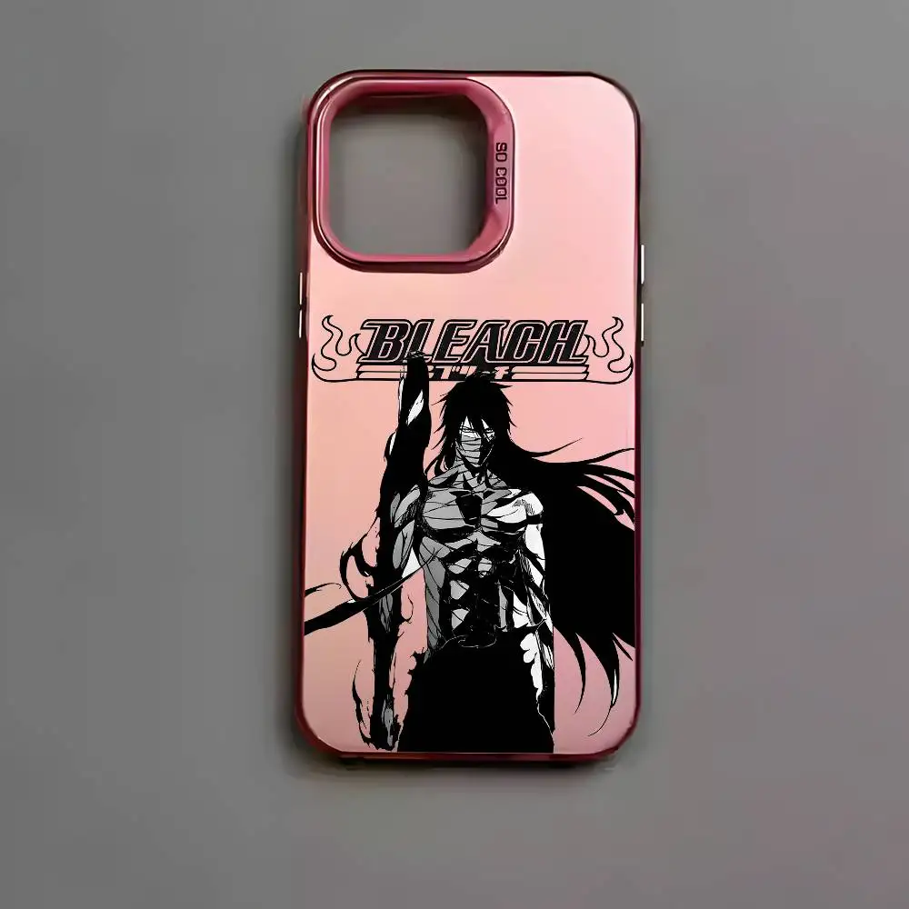 Anime-Inspired Kurosaki Multicolor Matte Metallic Aurora Phone Case