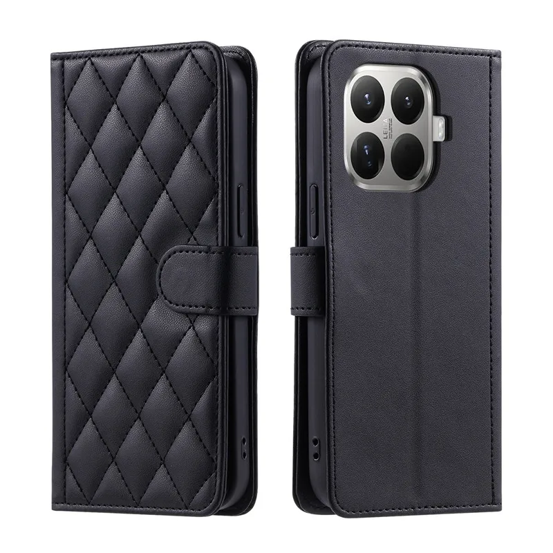 Magnetic Leather Flip Wallet Phone Case with Protective Cover