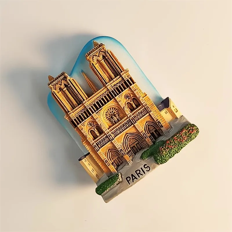 Retro Paris Magnete - Dekorative Kühlschrankmagnete Mit Paris Motiven