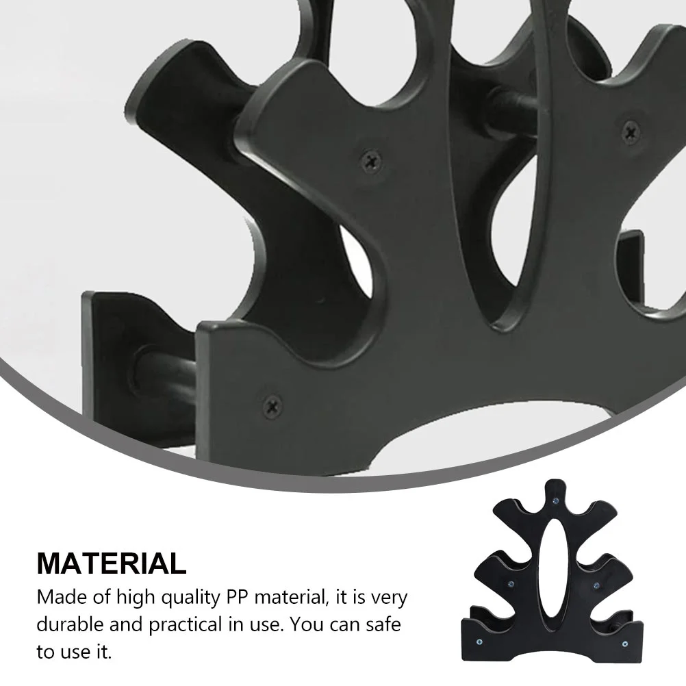 Dumbbell Bracket Practical Dumbbell Display Rack Storage Stand 1Pc