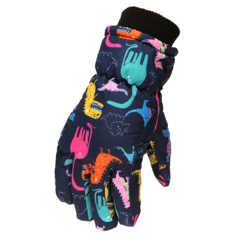 New Children Winter Snow Warm Gloves Boys Girls Ski Snowboard Windproof Waterproof Thicken Keep Warm Winter Mittens Dropshipping 5