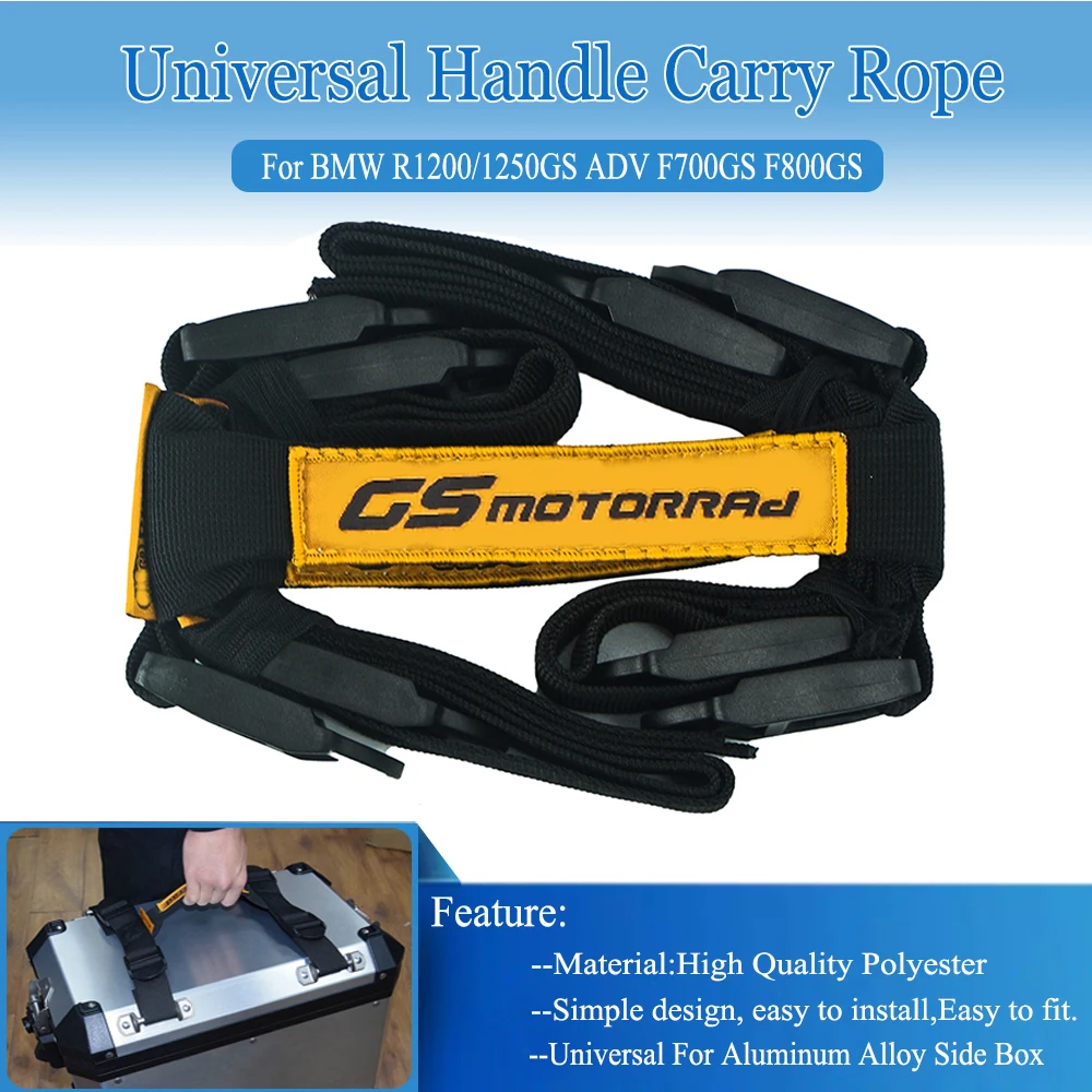 Motorcycle Handle Rope Panniers Side Box Top Case Strap