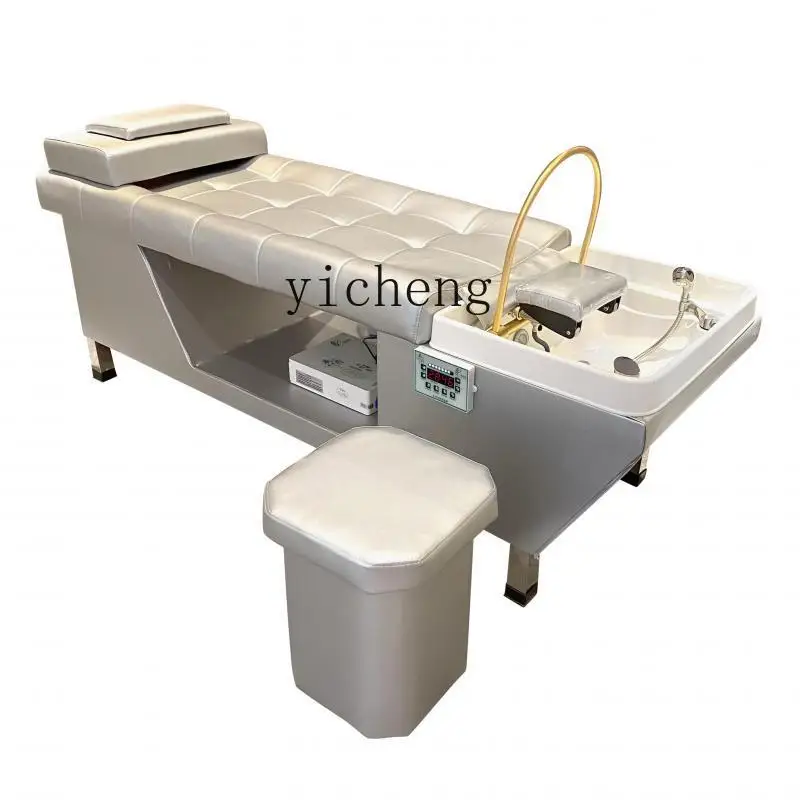 

XL Thai Head Therapy Shampoo Chair Hair Salon Fumigation Ear Cleaning Constant Temperature Water Circulation Integrated Bed