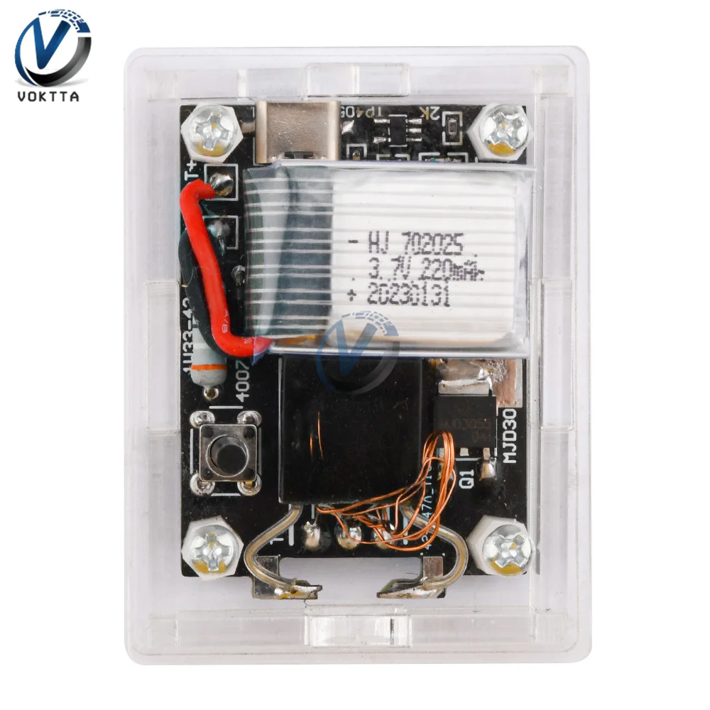 

DC3-5 V High Voltage Ignition Module Rechargeable Electronic Lighter DIY Kit Arc Generator Inverter Boost Electronic Parts