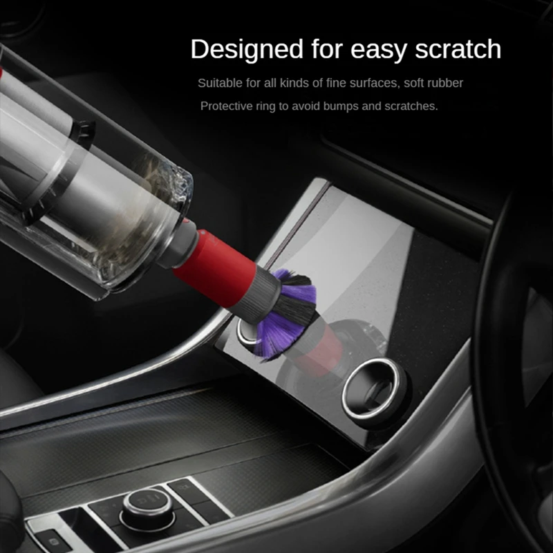Vacuum Cleaner Traceless Soft Brush Head for Dyson V7 V8 V10 V11 V12 V15 Vacuum Cleaner Universal Suction Head Accessories Vacuum Cleaner Accessories