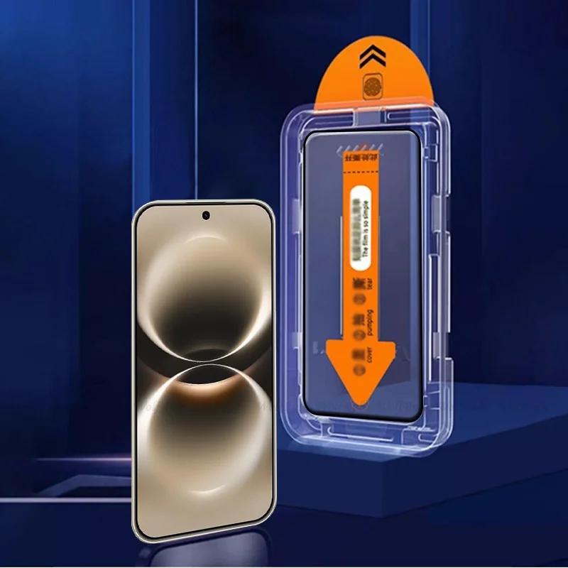 Premium Tempered Glass Screen Protector: 9H Full Dust-Free Protection