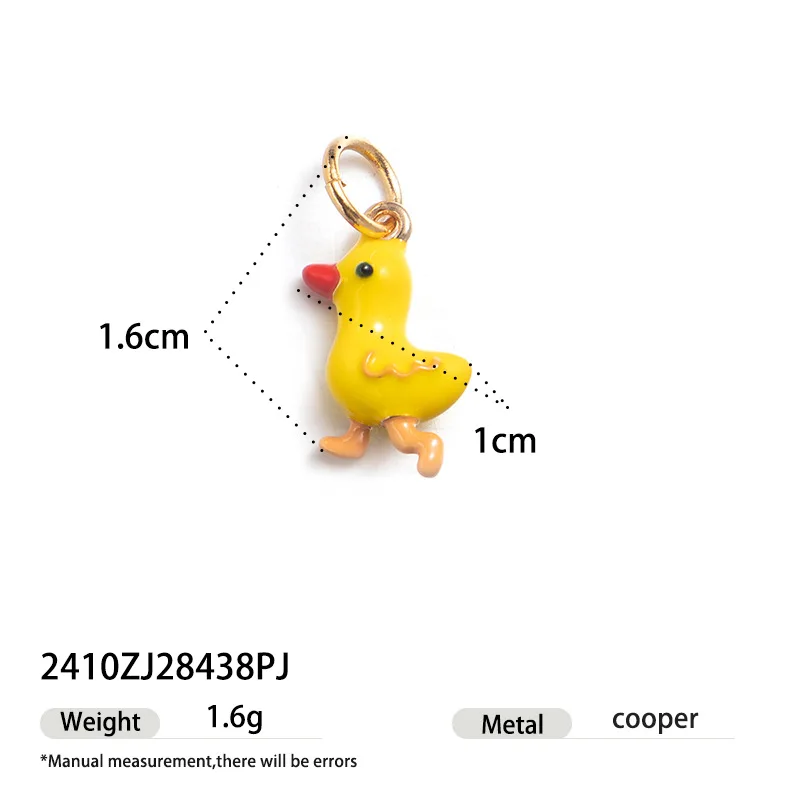 Cartoon Animal Pendant Hoop Earrings Dinosaur Design Butterfly Earring image 4