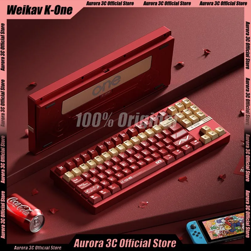 キーボード weikav morkblade k-one80 Weikav Morkblade K-ONE80 Magnetic Switch Mechanical Keyboard