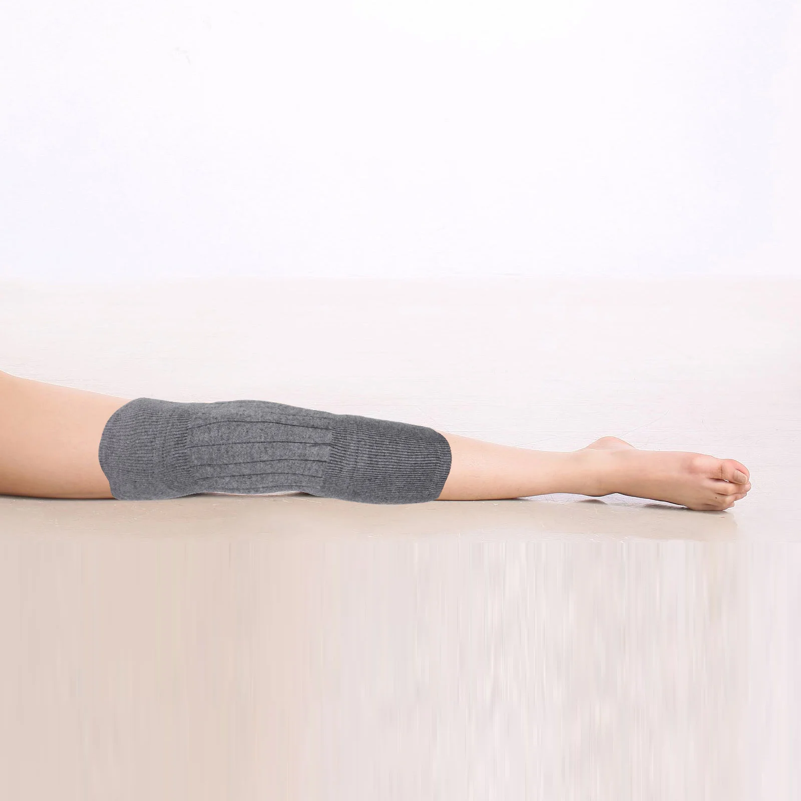 2 Pcs Cashmere Knee Pads Sleeves Soft Winter Brace Protection Cover Support Body Care