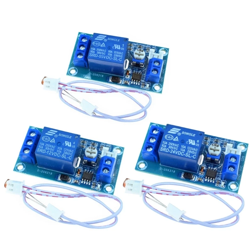 

XH-M131 5V 12V 24V 10A Light Control Photoresistor Module Detect