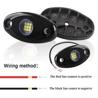 1 Piece 9LED Car LED Rock Light RGB Exterior Atmosphere Light Car Bottom Lamp For Jeep Offroad Truck ATV UTV Underbody Boat Side - Image 2