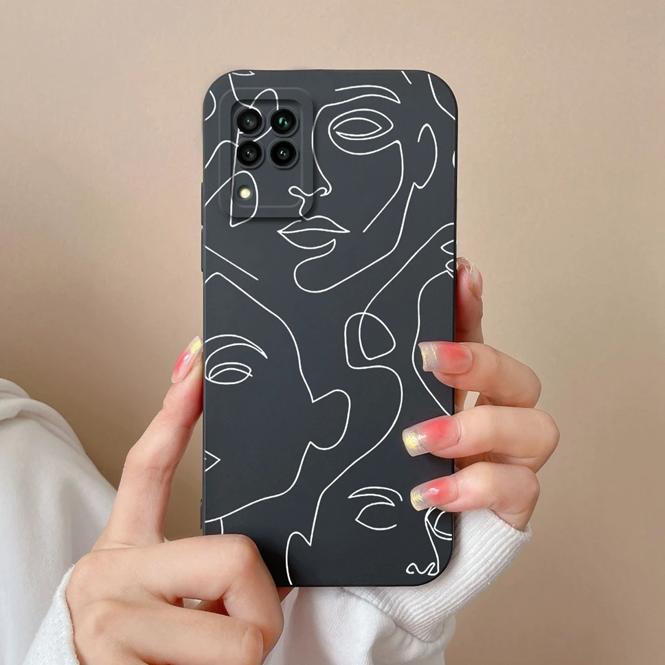 Lovely Astronaut Smooth Liquid Back Cover Case for Huawei P40 Lite Series