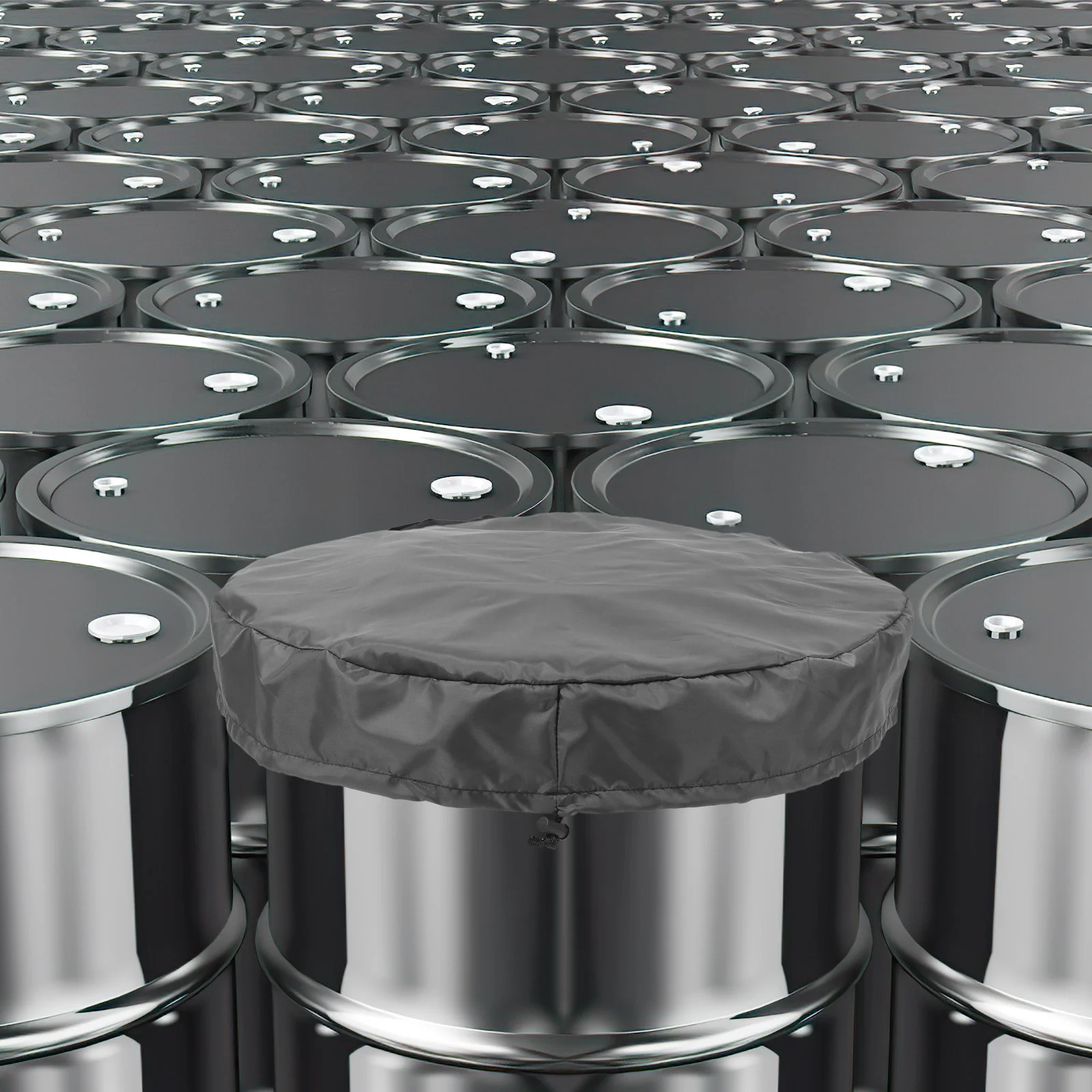 Outdoor Barrel Cover Water Bucket Protective Cover Outdoor Water Barrel Rain patio furniture cover water tank cover