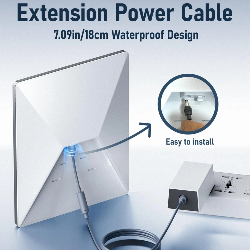 DC Extension Cable Female to Male Plug Waterproof Power Converter Adapter for Starlink Mini power cable power adapter starlink converter box