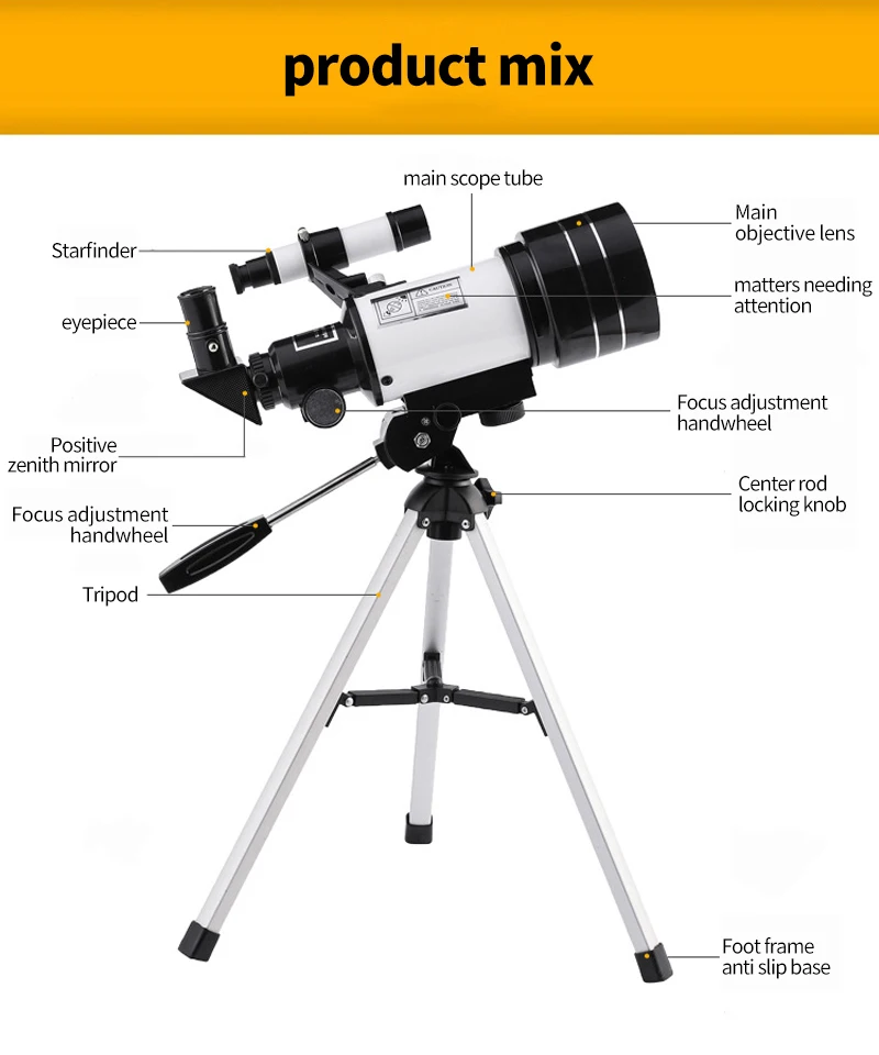 S411523923cad4096abd694c31e9b0c9ey Teleskop astronomiczny F30070 to podstawowy wybór dla wysokiej rozdzielczości i głębokiej przestrzeni