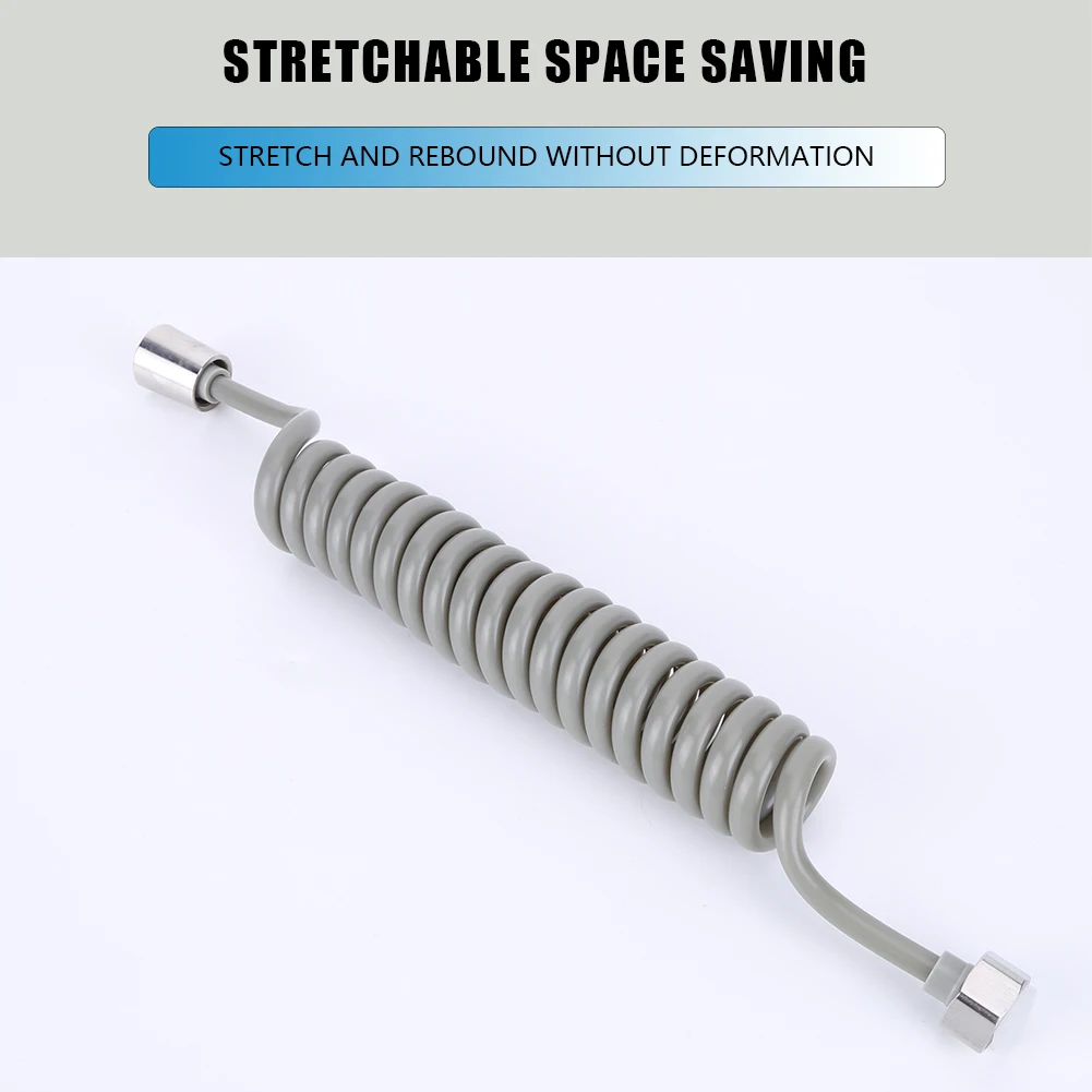2/3/5M Spring Shower Tube Shower Head Hose Shower Cable Shower Hoses Flexible Telescopic Tube Toilet Bidet Spray Pipe Bathroom