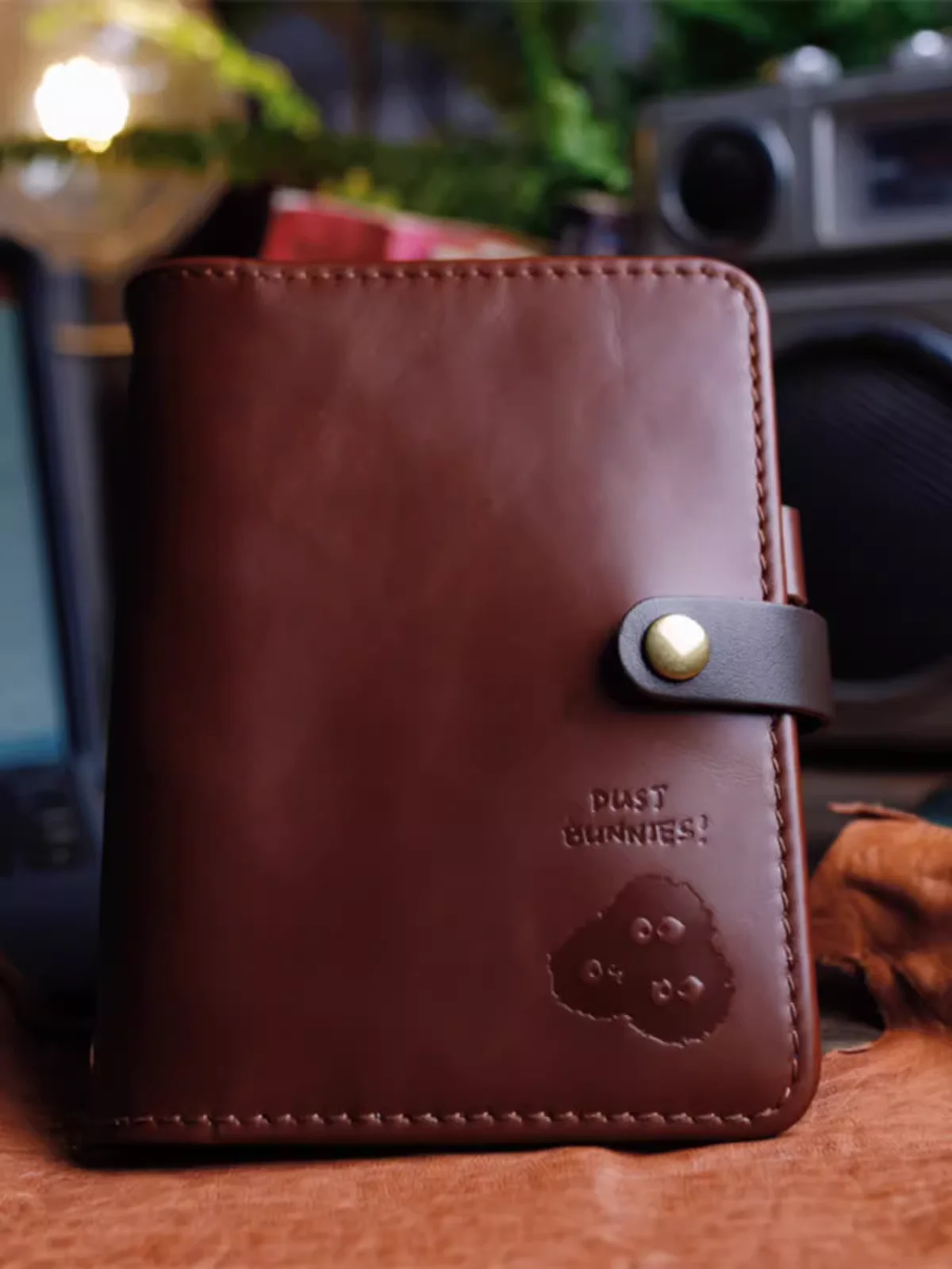 Handmade-Retro-A6-Genuine-Leather-Binder-Handbook-Card-Holder-Original ...