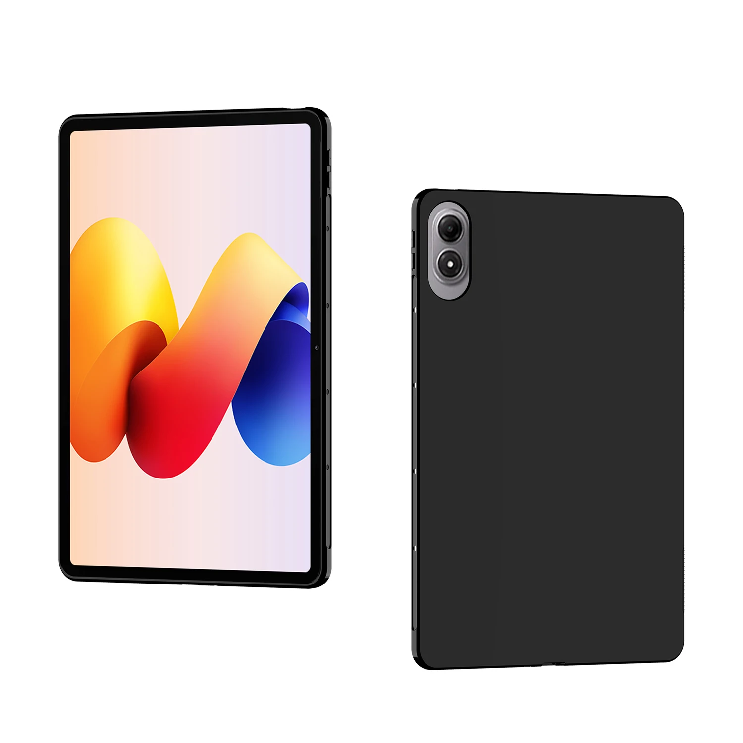 Premium Silicone TPU Soft Tablet Case - Durable Protective Back Cover
