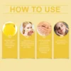 Kojic Acid Tumeric Cleansing Oil Kit Moisturizer Face Cleaning Sensitive Skin Care Products Shrink Pores Cleansing Face Care Oil 6